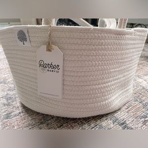 Parker Baby Co. Rope Diaper Caddy